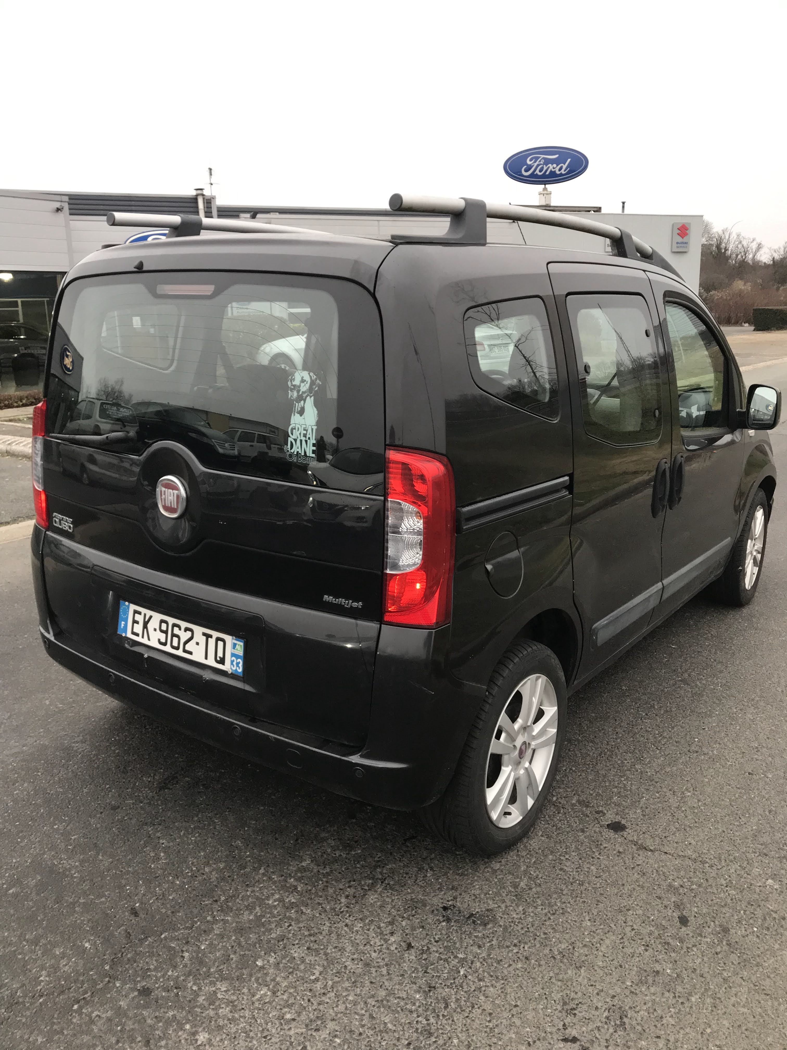 Left hand drive FIAT QUBO 1.3 MULTIJET FRENCH REG